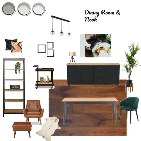 Dinning Room &amp; Nook Interior Design Mood Board by Chrissy on Style Sourcebook