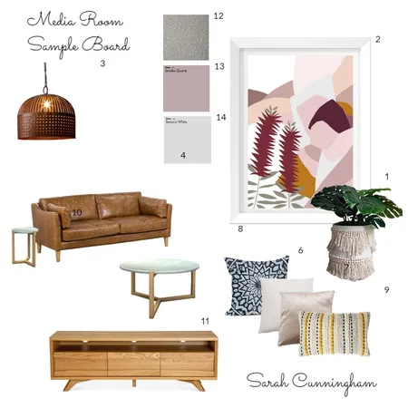 Media Room Moodboard Final Interior Design Mood Board by Sarah_95 on Style Sourcebook