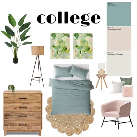 College Interior Design Mood Board by HaughtonHouse on Style Sourcebook