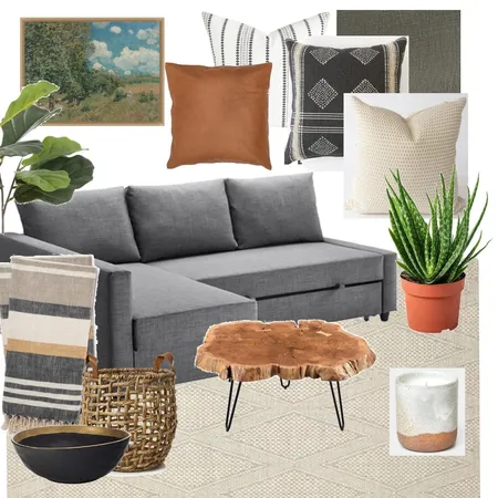 boho natural Interior Design Mood Board by leighnav on Style Sourcebook