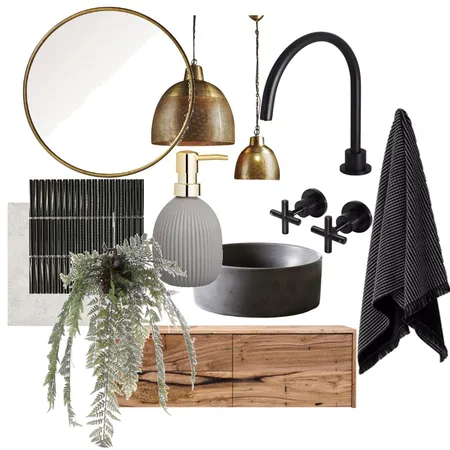 Neutral bathrrom Interior Design Mood Board by Elle.A on Style Sourcebook