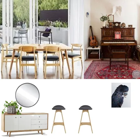 WH sideboard and rug area Interior Design Mood Board by Frankie on Style Sourcebook