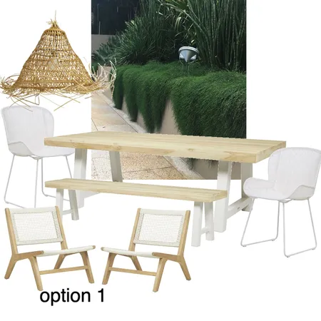 option 1 outdoor Sue. Interior Design Mood Board by melw on Style Sourcebook