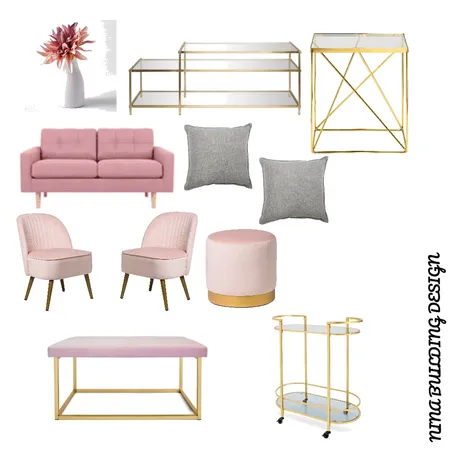 PINK VIBES Interior Design Mood Board by ninabuildingdesign on Style Sourcebook