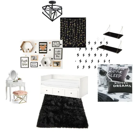 girls room Interior Design Mood Board by Rollx4 on Style Sourcebook