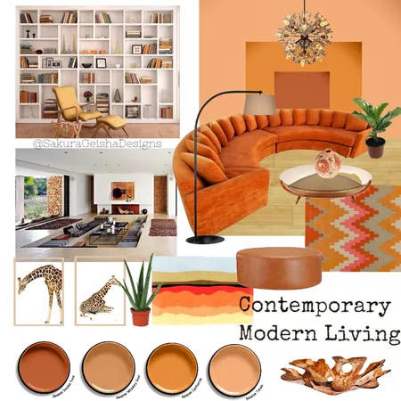 Redesign to Modern Living Interior Design Mood Board by G3ishadesign on Style Sourcebook