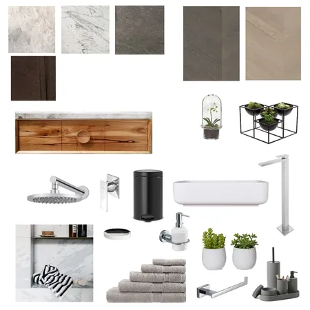 Bathroom Interior Design Mood Board by nlInteriors on Style Sourcebook