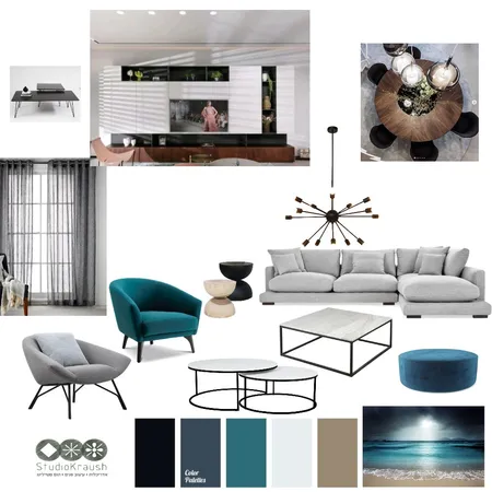 natural blue Interior Design Mood Board by veredkraush on Style Sourcebook