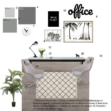 office Interior Design Mood Board by amberbothamley on Style Sourcebook