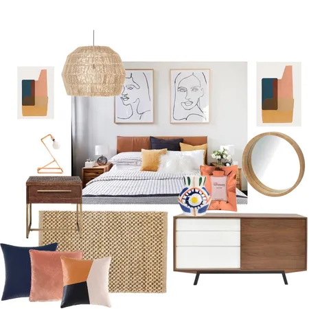 Hinds Second Bedroom Interior Design Mood Board by isharyolasjones on Style Sourcebook