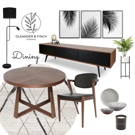 Dining room Interior Design Mood Board by Oleander & Finch Interiors on Style Sourcebook