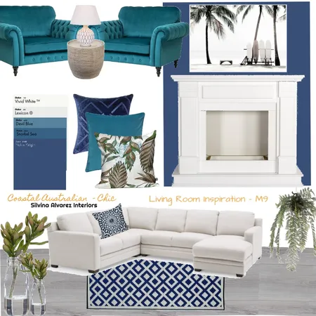 Living M9 Interior Design Mood Board by Silvina on Style Sourcebook