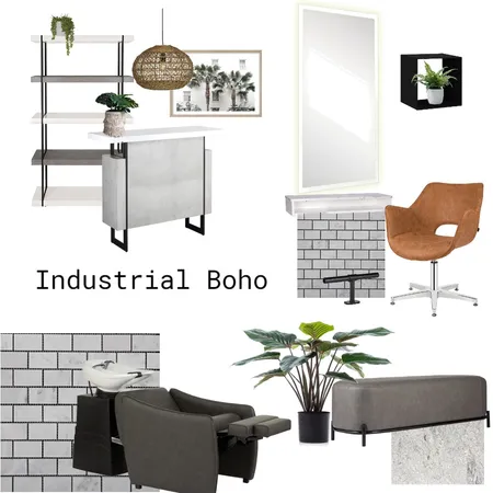 Industrial Boho Interior Design Mood Board by Bianca Strahan on Style Sourcebook