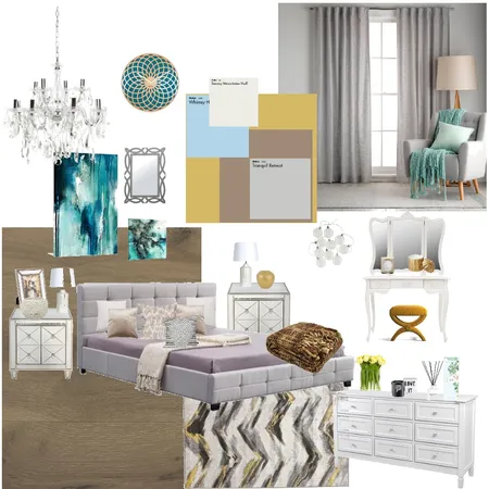 Master Bedroom Interior Design Mood Board by ronakdoshi on Style Sourcebook