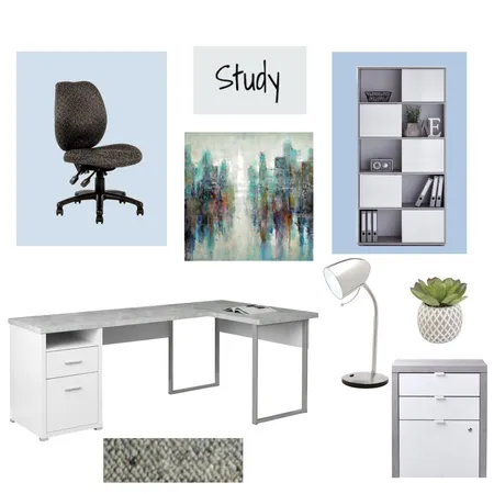 Study Interior Design Mood Board by melweinert on Style Sourcebook