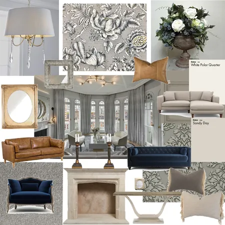 Living Room Mood Board Interior Design Mood Board by Kez on Style Sourcebook