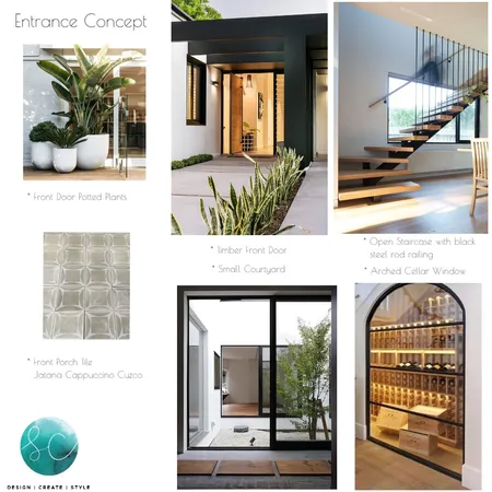 Front Entrance Concept Interior Design Mood Board by Sara Campbell on Style Sourcebook