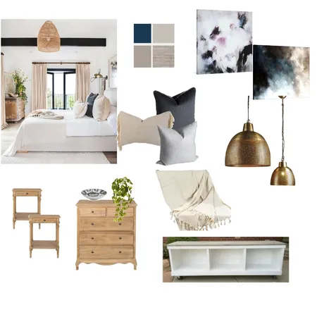 Coral Main Bedroom Md Interior Design Mood Board by Alinane1 on Style Sourcebook