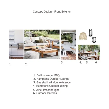 Front Exterior Interior Design Mood Board by Emerald Pear  on Style Sourcebook