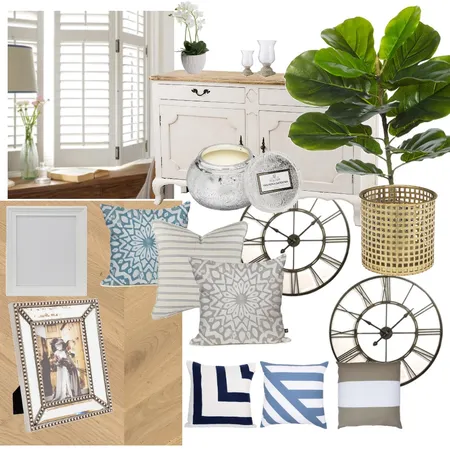 Hamptons Living Interior Design Mood Board by Jo Laidlow on Style Sourcebook