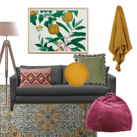 Emma Living Room Interior Design Mood Board by Holm & Wood. on Style Sourcebook