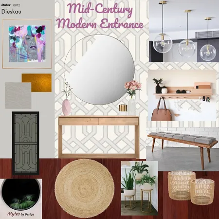 Helen Scott-Farris : Entrance &amp; Hallway Interior Design Mood Board by Myles By Design on Style Sourcebook