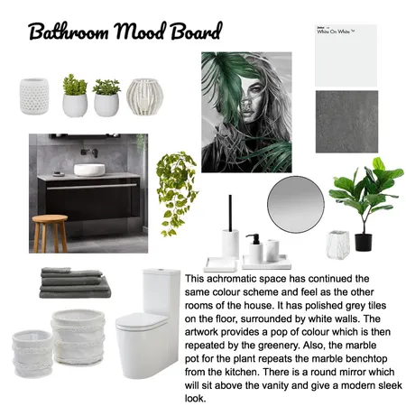 Bathroom Space Interior Design Mood Board by brooke.mckenzie95 on Style Sourcebook