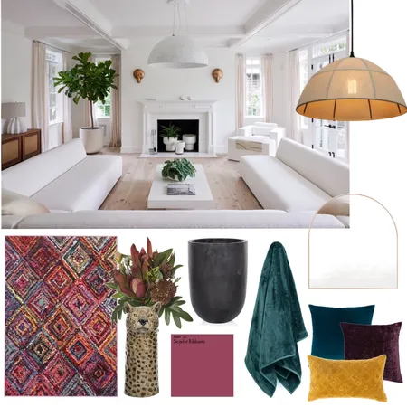 Visualisation of Mod 3 Interior Design Mood Board by Shanna McLean on Style Sourcebook