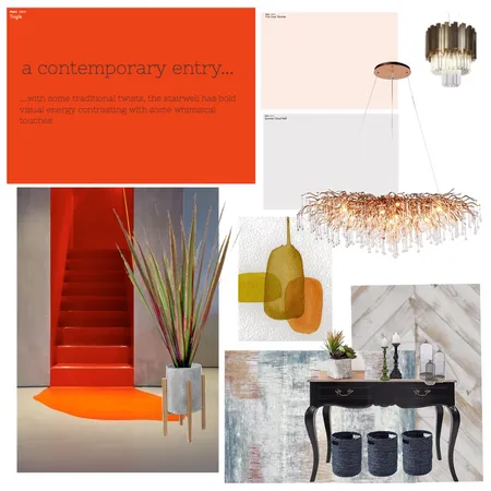 Entry area Interior Design Mood Board by DebiAni on Style Sourcebook