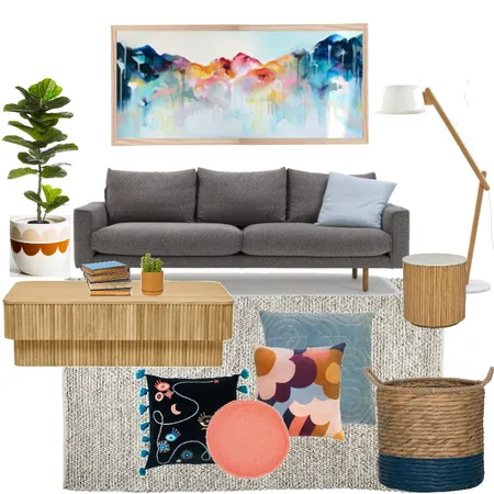 Gleeson - Living Room Interior Design Mood Board by Holm & Wood. on Style Sourcebook