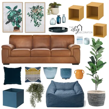 Meredith Living Room Interior Design Mood Board by Thediydecorator on Style Sourcebook