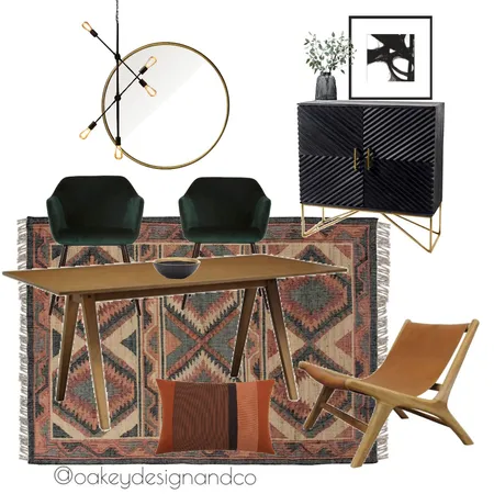 midcentury morrocon Interior Design Mood Board by kellyoakeyinteriors on Style Sourcebook