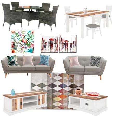 Living Interior Design Mood Board by GoldenMotu on Style Sourcebook