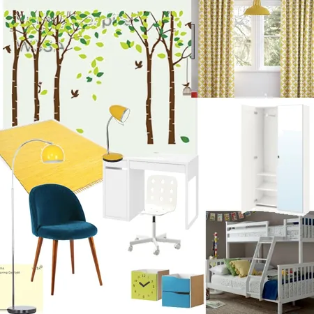 kids bedroom Interior Design Mood Board by heatherareej on Style Sourcebook