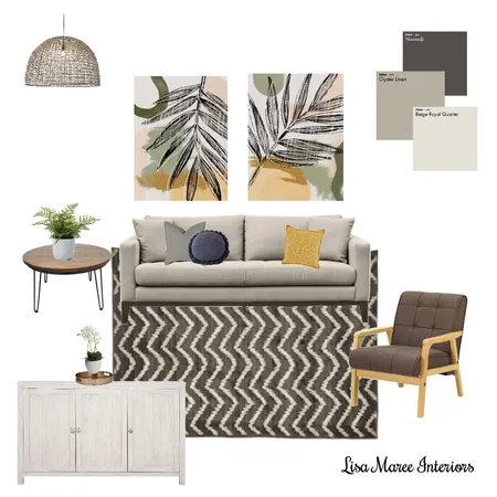 Living Room Interior Design Mood Board by Lisa Maree Interiors on Style Sourcebook