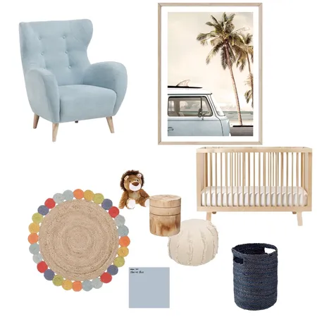 Seaside Nursery Interior Design Mood Board by NatashaChristopoulos on Style Sourcebook