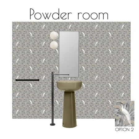 powder bathroom op2 Interior Design Mood Board by InStyle Idea on Style Sourcebook