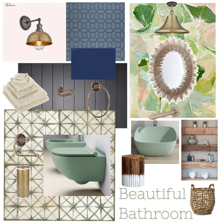 Bathroom Interior Design Mood Board by DebiAni on Style Sourcebook