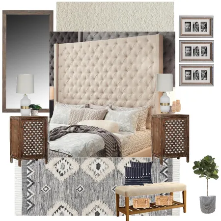 Abhishek &amp; Prachi Master Bedroom Interior Design Mood Board by BeauInteriors on Style Sourcebook