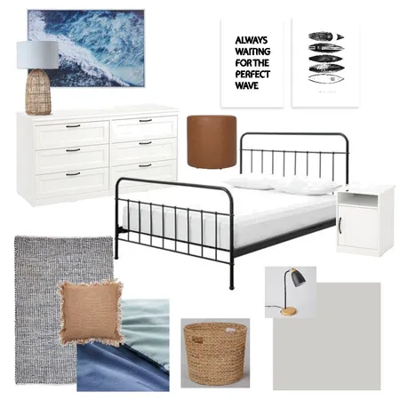 Surfer Boys Room Interior Design Mood Board by HuntingForBeautBargains on Style Sourcebook