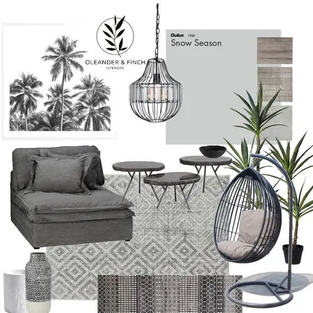 Outdoor sunroom Interior Design Mood Board by Oleander & Finch Interiors on Style Sourcebook