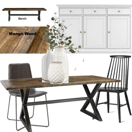 Schneidermans Trestle Table Interior Design Mood Board by ReStyle on Style Sourcebook