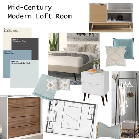 A frame loft Interior Design Mood Board by lorettamiller on Style Sourcebook