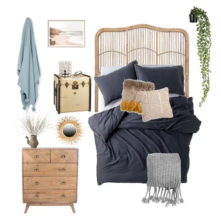 Squid Jiggers Hideout - Bedroom Interior Design Mood Board by fieldstowander on Style Sourcebook