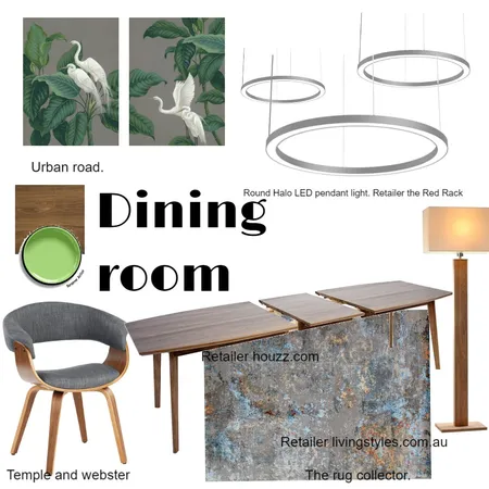 Dining room Interior Design Mood Board by Melissa.guzzardi on Style Sourcebook