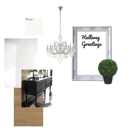 Hallway Greetings Interior Design Mood Board by Studio 33 on Style Sourcebook