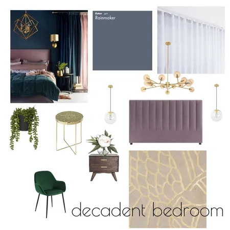 Decandent bedroom Interior Design Mood Board by tanyajohn82 on Style Sourcebook