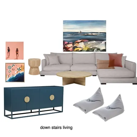 down stairs living room Interior Design Mood Board by melw on Style Sourcebook