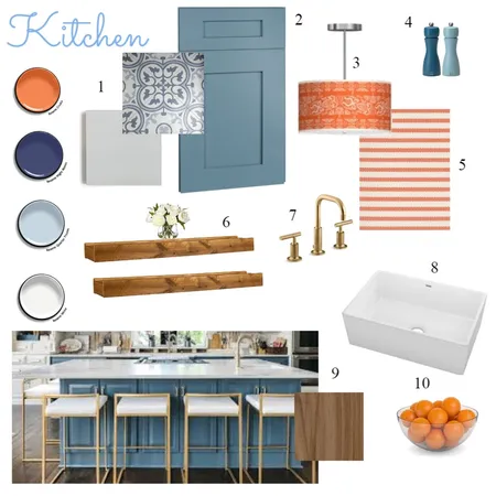 IDI Module 9 - Kitchen Interior Design Mood Board by cynthiaknight on Style Sourcebook