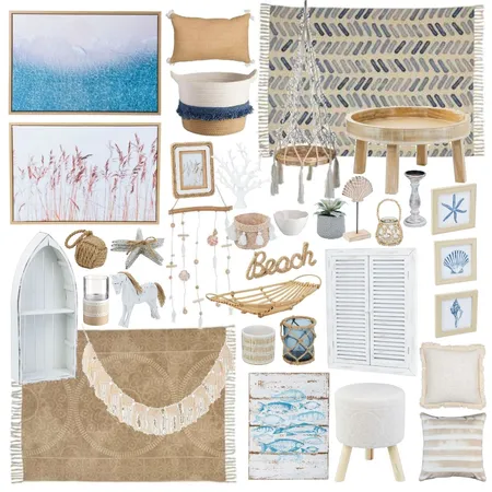 Spotlight Coastal Interior Design Mood Board by Thediydecorator on Style Sourcebook